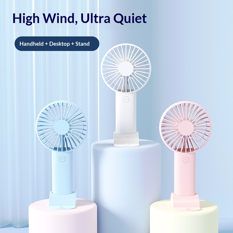 Usb Desk Fan - Mini ventilador portátil, ventilador de mesa