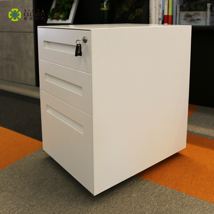 Drawer Pedestal Cabinet - Armário Móvel, Pedestal Móvel Moderno de
