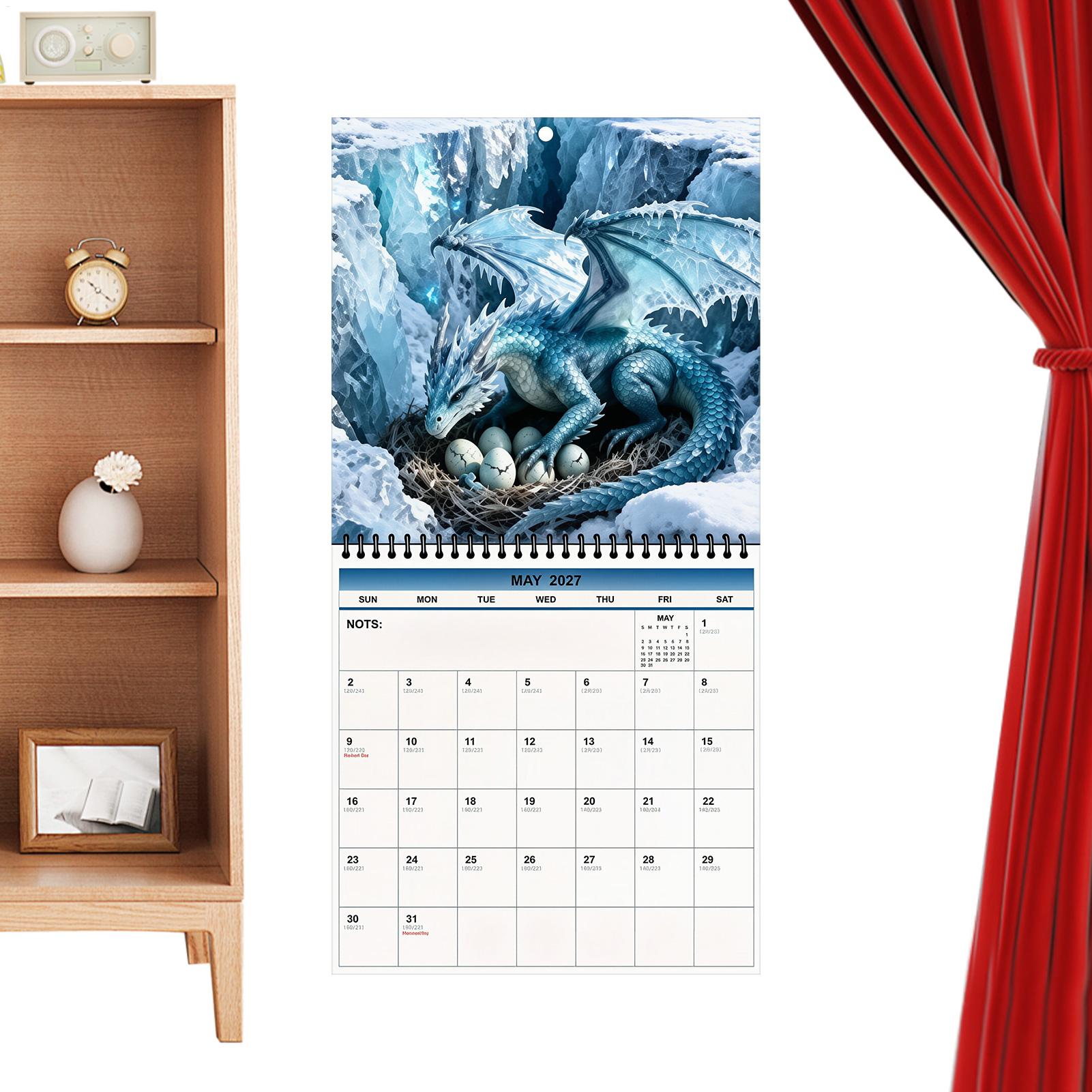 Calendário de Parede Espiral D - Home Office Wallpaper avaliação e preço