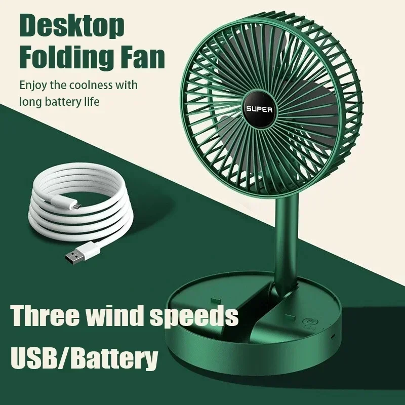 Ventilador de Mesa com Carrega - Usb Desk Fan avaliação e preço