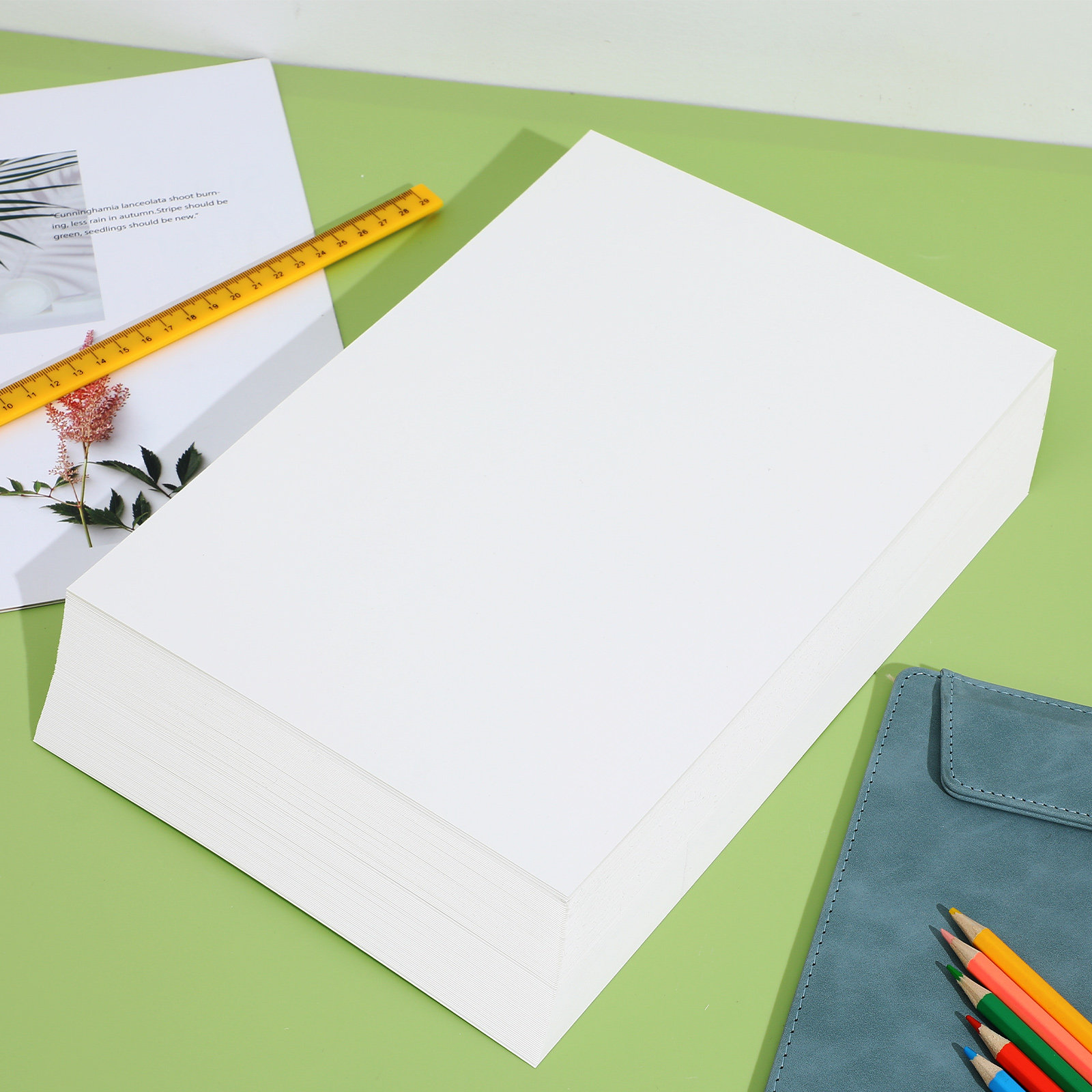 100 Folhas de Papel A4 para Im - Laser Printer Home avaliação e preço