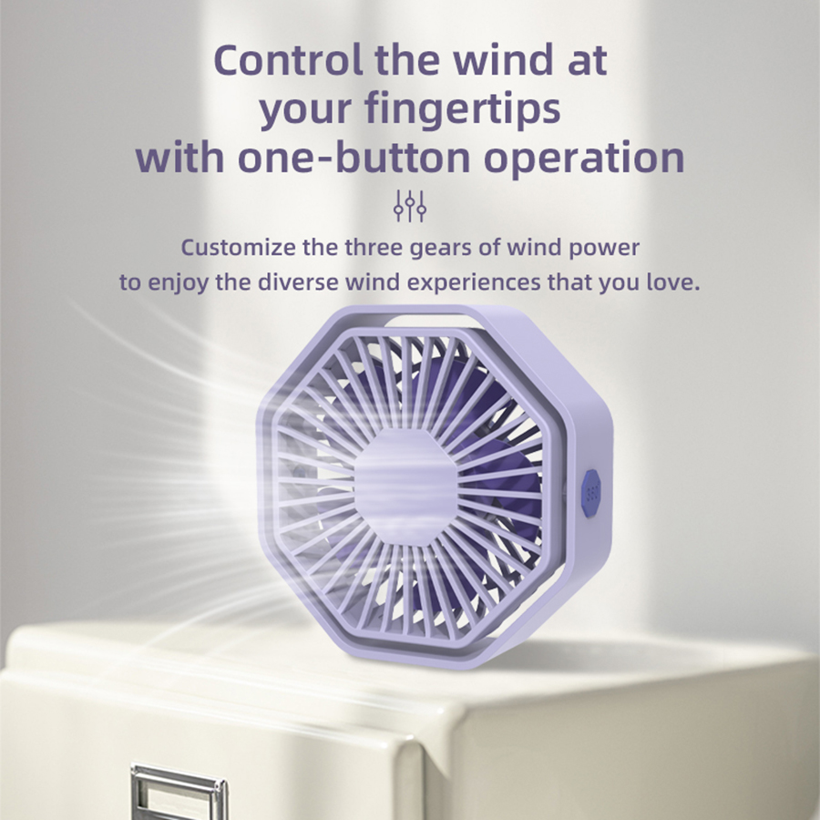 Ventilador de Mesa USB Hexagon - Usb Desk Fan avaliação e preço
