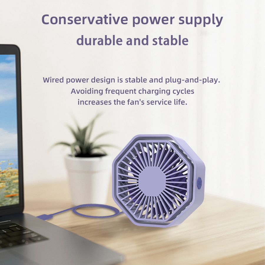 Ventilador de Mesa USB Hexagon - Usb Desk Fan avaliação e preço