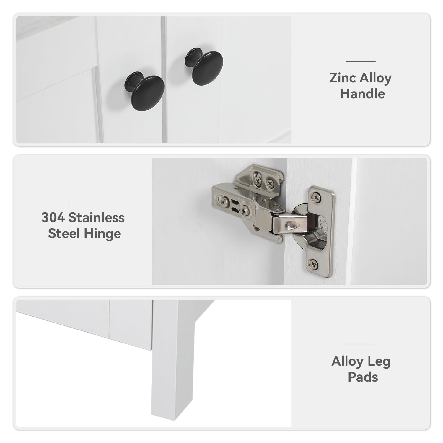 Vanidade de Banheiro Branca de - Drawer Pedestal Cabinet avaliação e preço