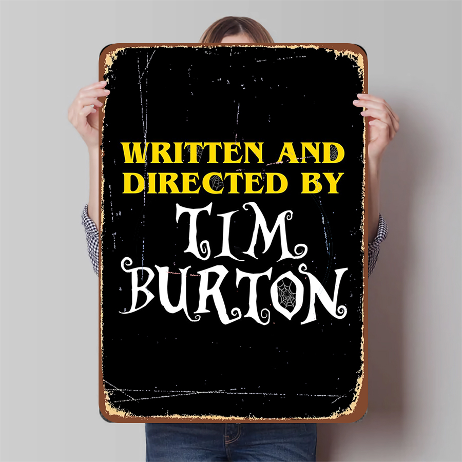 Tim Burton Sinal de lata de me - Home Office Tim avaliação e preço