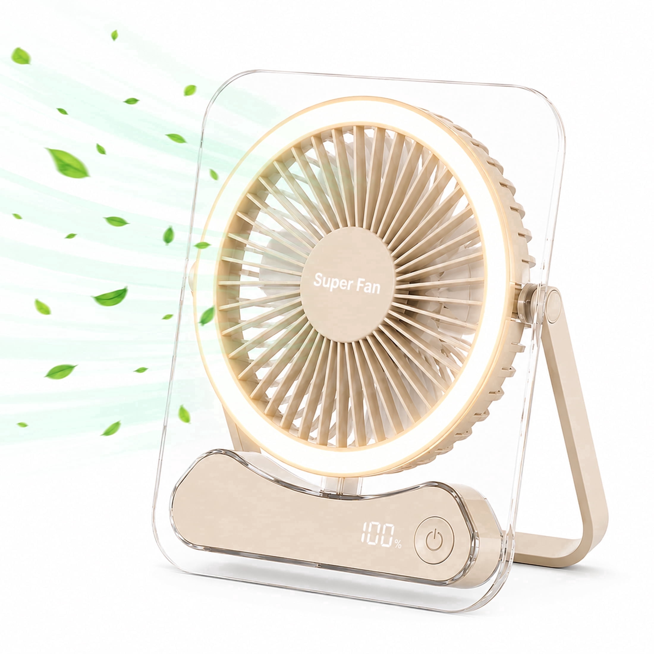 Ventilador de mesa portátil co - Usb Desk Fan avaliação e preço