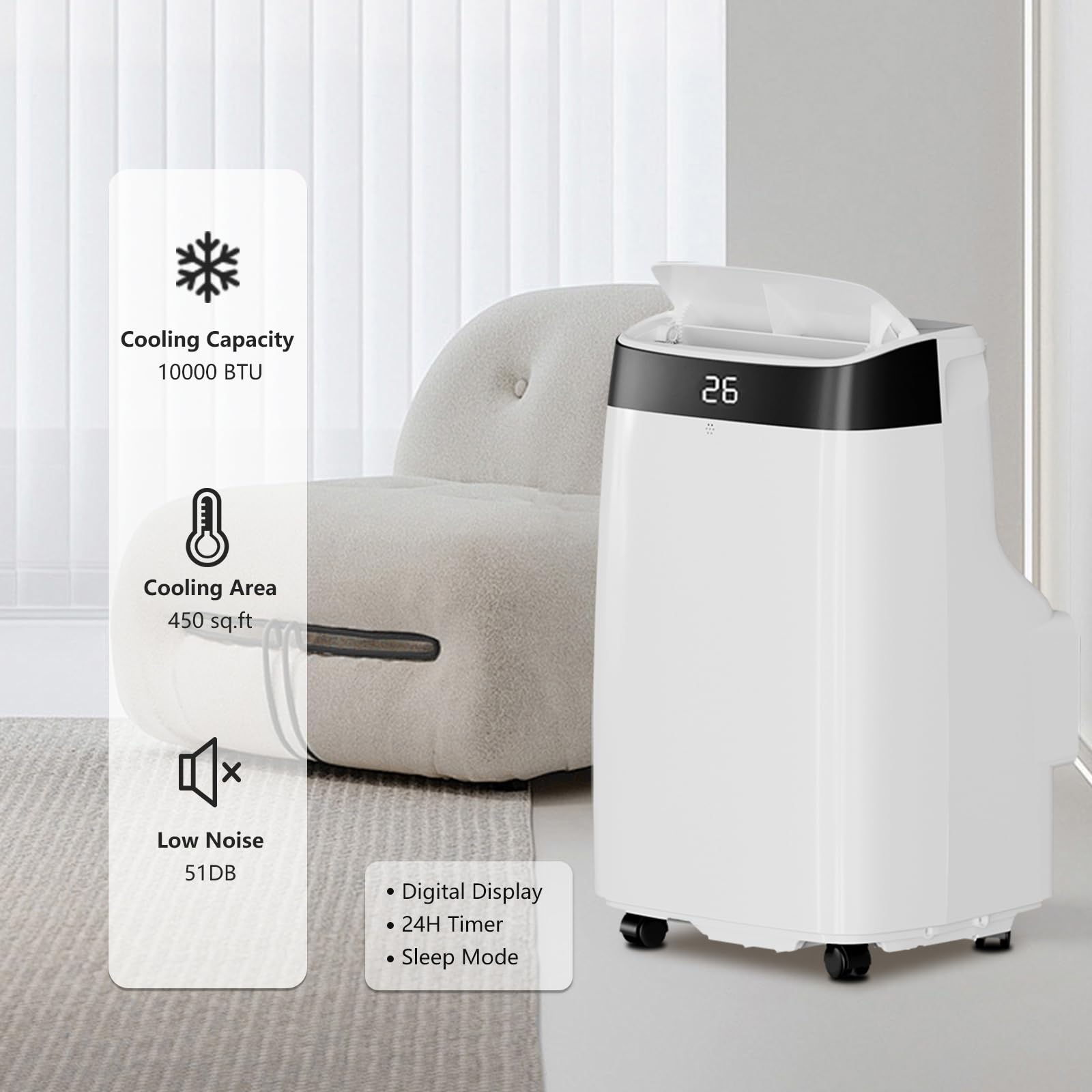 Ar Condicionado Portátil, Unid - Home Office British avaliação e preço