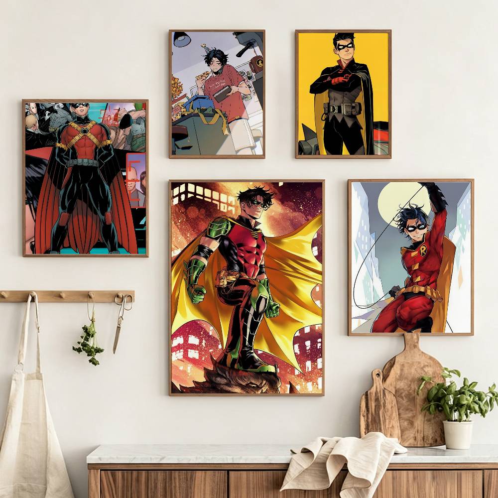 Pôster R-Robin Damian Wayne Ti - Home Office Tim avaliação e preço