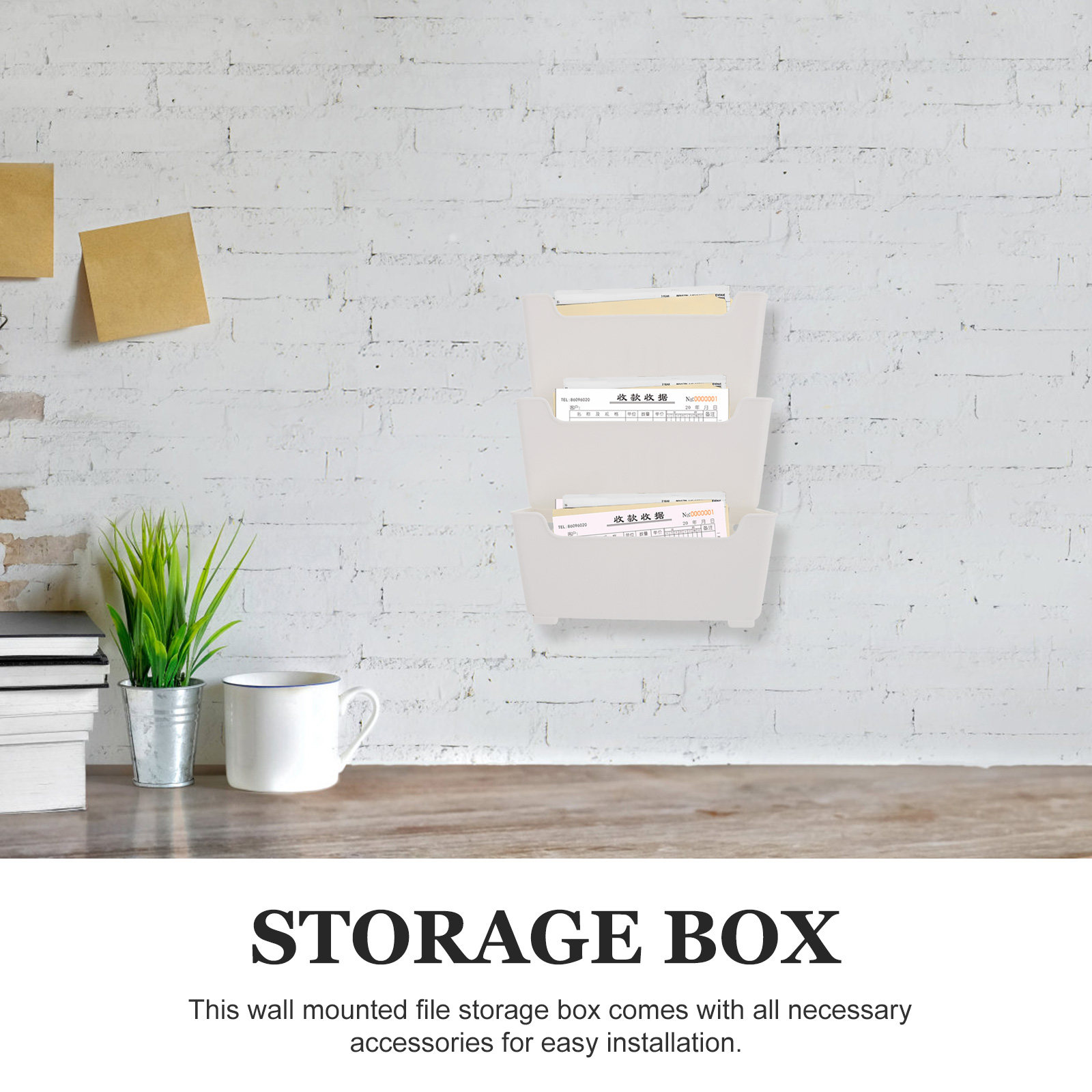 1 Conjunto de Organizador de A - Home Office Wallpaper avaliação e preço
