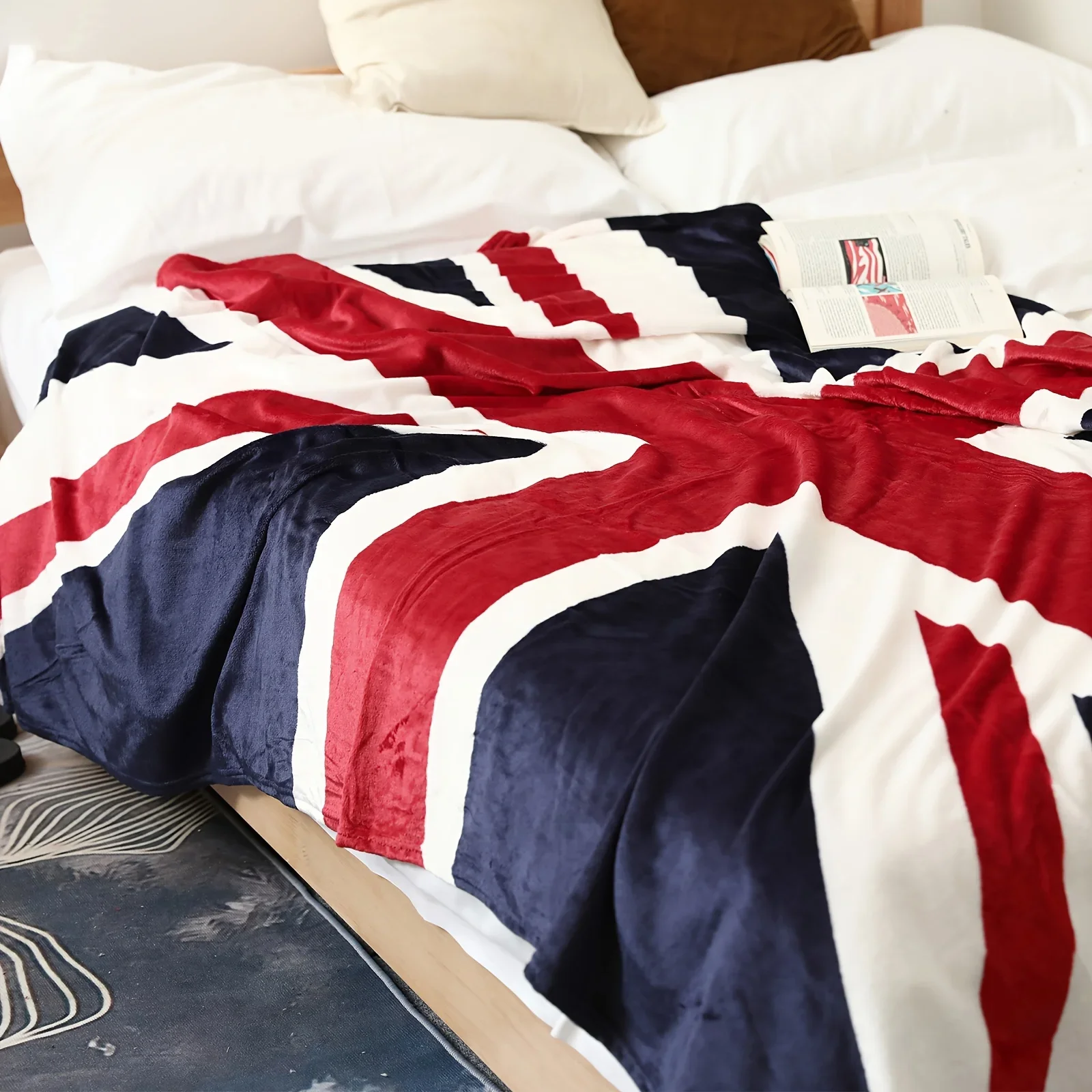 Bandeira britânica flanela lan - Home Office British avaliação e preço