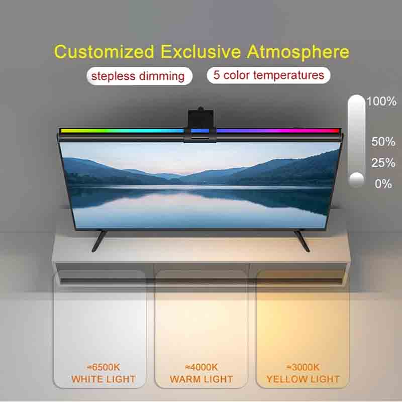 Barra de Luz para Monitor RGB  - Home Office Work avaliação e preço