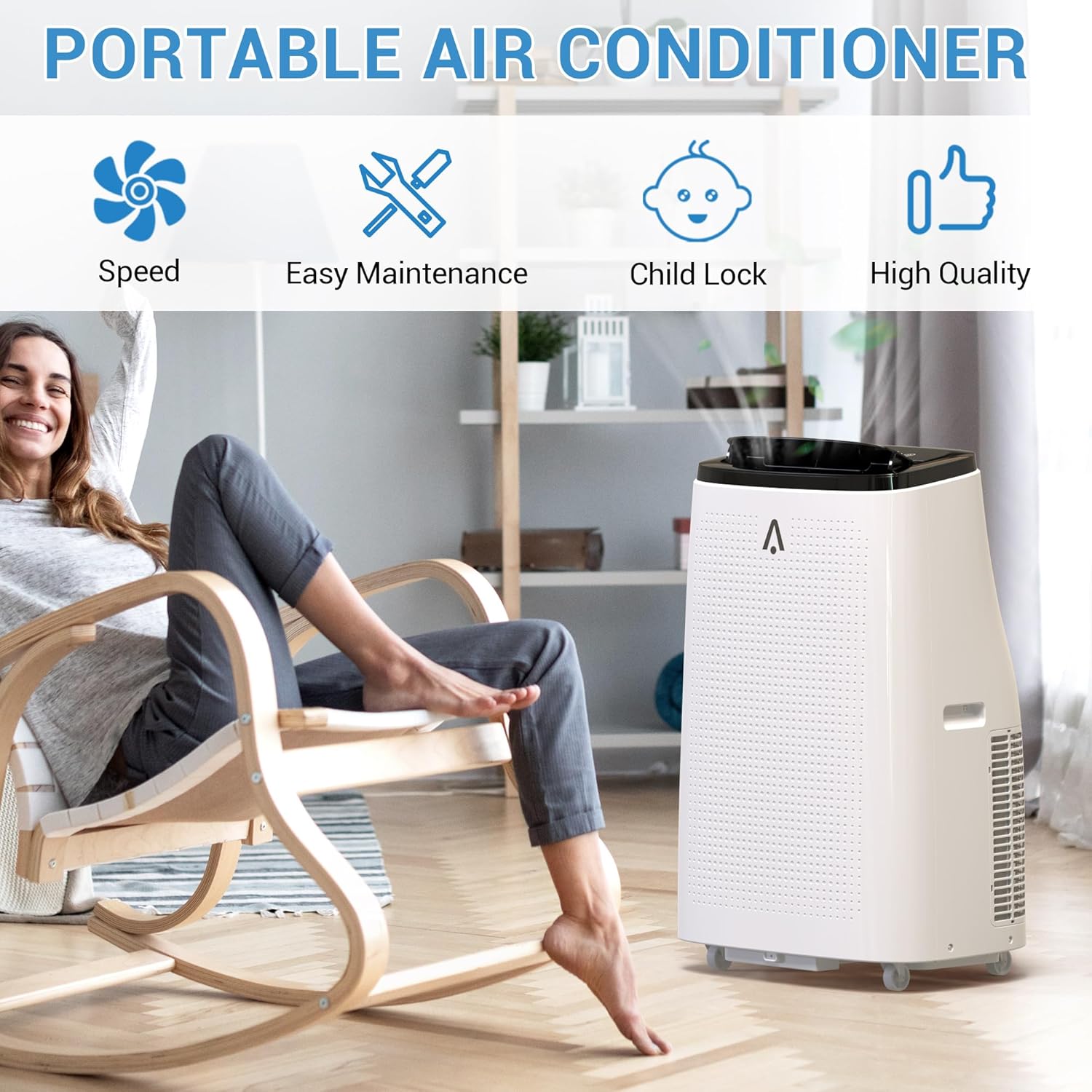 Ar-condicionado portátil, ar-c - Home Office British avaliação e preço