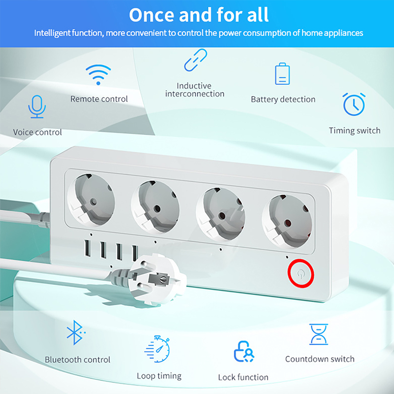 Tomada Inteligente WiFi ZigBee - Home Office In Uk avaliação e preço