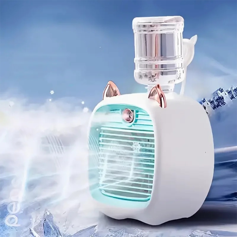 Ventilador portátil mini ar co - Usb Desk Fan avaliação e preço