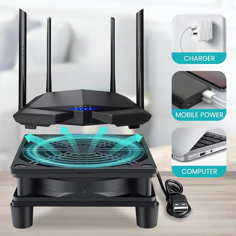 Ventoinha USB para Gabinete de - Usb Desk Fan avaliação e preço