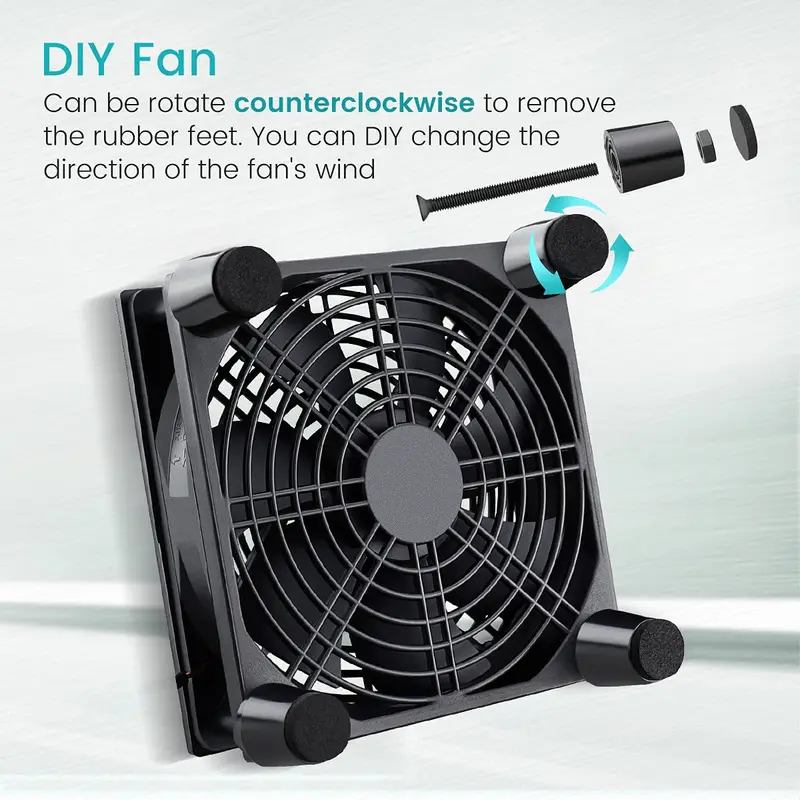 Ventoinha USB para Gabinete de - Usb Desk Fan avaliação e preço