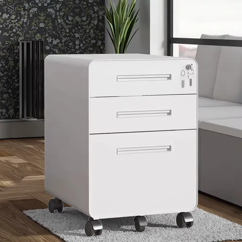 Armário Móvel com 3 Gavetas e  - Drawer Pedestal Cabinet avaliação e preço